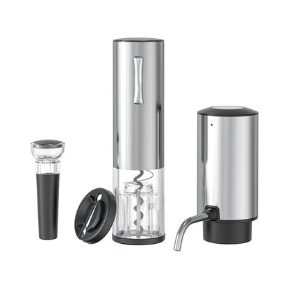 Automatic Electric Wine Opener and Decanter Set